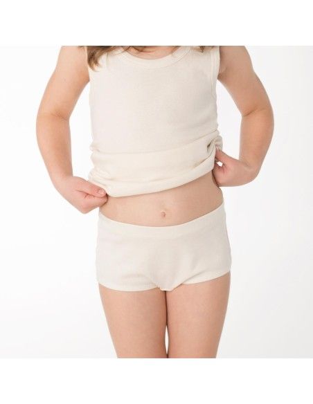 PANTY BIMBA IN COTONE BIOLOGICO