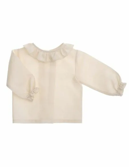 CAMICINA BABY UNISEX IN 100% COTONE BIOLOGICO NATURALE