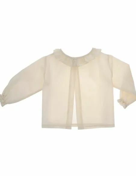 CAMICINA BABY UNISEX IN 100% COTONE BIOLOGICO NATURALE