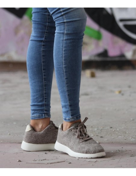 SCARPE IN LANA