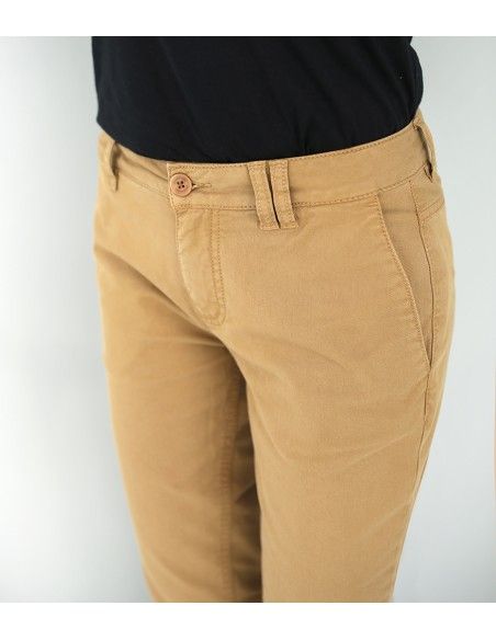 CHINO DONNA IN COTONE BIOLOGICO