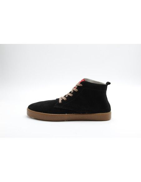 SNEAKERS IN PELLE, VELLO E SUOLA IN CAUCCIU' "ADAM"