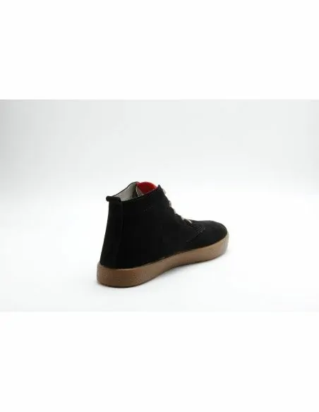 SNEAKERS IN PELLE, VELLO E SUOLA IN CAUCCIU' "ADAM"