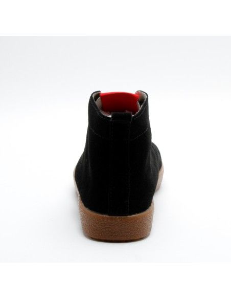 SNEAKERS IN PELLE, VELLO E SUOLA IN CAUCCIU' "ADAM"