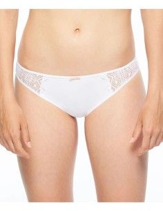 SLIP GEORGIA IN ELASTOMERO - BIANCO