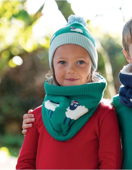 BERRETTO IN COTONE BIOLOGICO NATALIZIO