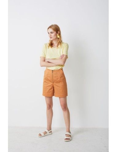 SHORTS IN COTONE BIOLOGICO "RITA"