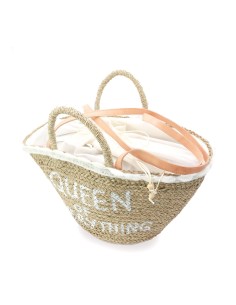 BORSA IN PAGLIA "QUEEN" 2