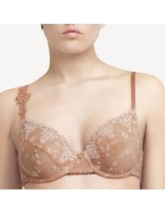 Minimal Chic - Reggiseno push-up senza ferretto, coppa A-DD di