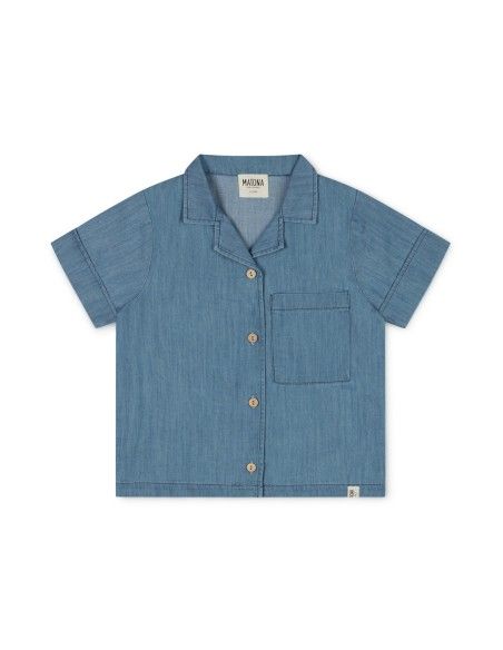 CAMICIA BIMBO IN COTONE BIOLOGICO "ARI"