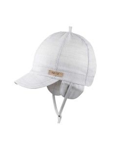 CAPPELLINO IN COTONE BIOLOGICO - GHIACCIO