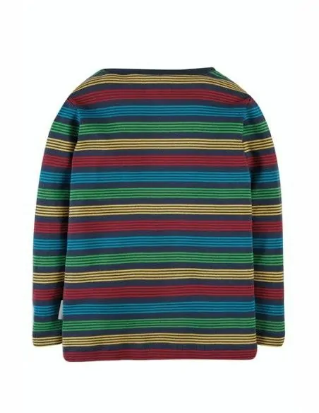 T-SHIRT MANICHE LUNGHE IN COTONE BIOLOGICO "TOBEMORY"