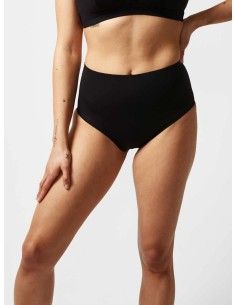 COULOTTE CONTENITIVA A VITA ALTA "PURE LIGHT" - NERO