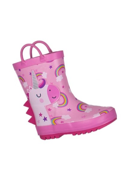 STIVALETTO PIOGGIA IN GOMMA "UNICORNO"