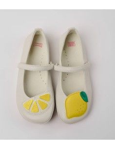 BALLERINA BIMBA CAMPER "NAPPON" - BIANCO