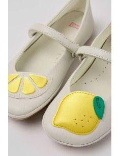 BALLERINA BIMBA CAMPER "NAPPON" - BIANCO 2