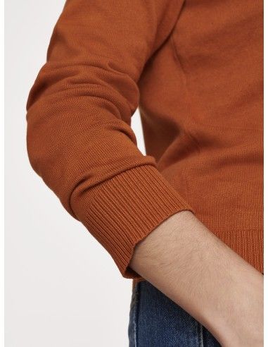 CARDIGAN BASIC IN COTONE BIOLOGICO "POSIE"