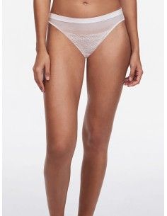 TANGA IN PIZZO "NEELA" - BIANCO