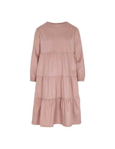 AMPIO ABITO BIMBA IN COTONE BIOLOGICO LUREX "COCO"