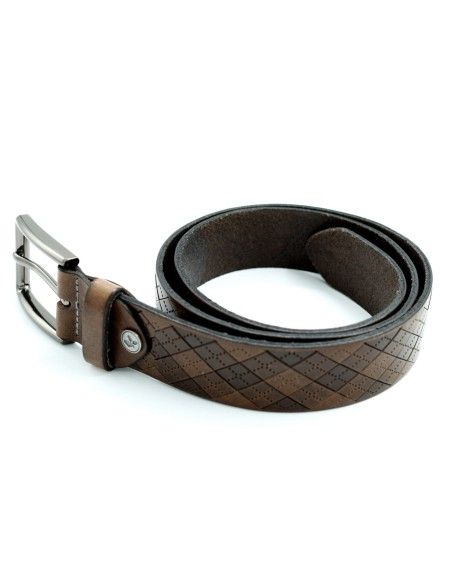 CINTURA UOMO IN CUOIO A CONCIA VEGETALE "OXFORD"