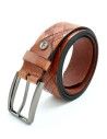 CINTURA UOMO IN CUOIO A CONCIA VEGETALE "OXFORD"