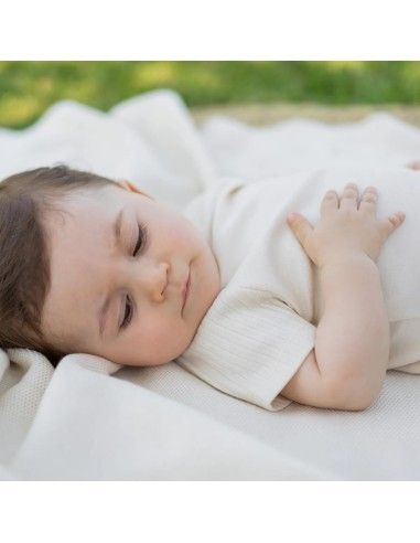 T-SHIRT IN COTONE BIOLOGICO NATURALE "RIB"