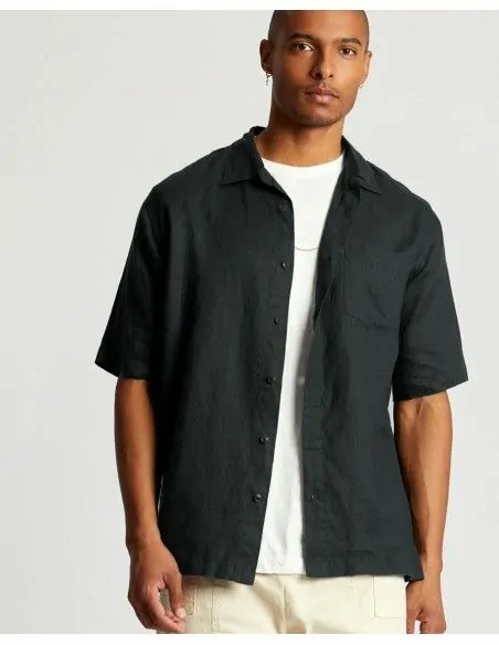 CAMICIA IN 100% LINO "SEB"