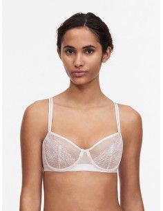 REGGISENO BALCONCINO IN PIZZO "NEELA" - BIANCO