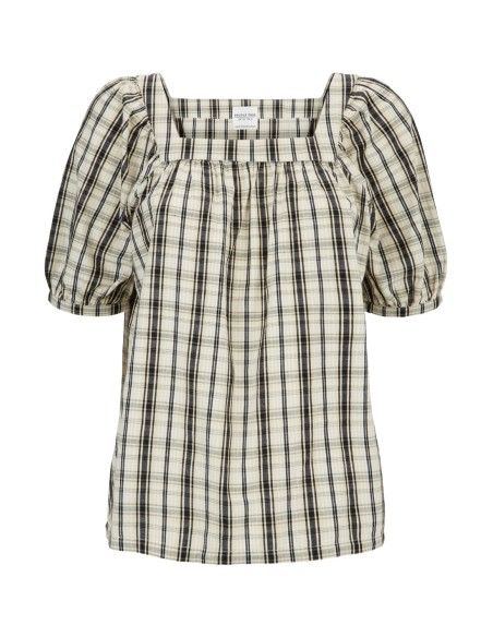 BLUSA IN COTONE BIOLOGICO "TAILA"