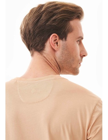 T-SHIRT IN COTONE BIOLOGICO TINTA CON TINTURE...