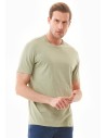 T-SHIRT IN COTONE BIOLOGICO TINTA CON TINTURE VEGETALI "NATURAL DYED"