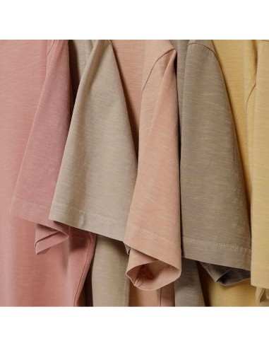 T-SHIRT IN COTONE BIOLOGICO TINTA CON TINTURE...