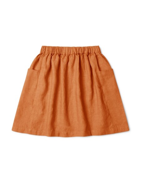 GONNA BIMBA IN 100% LINO BIOLOGICO "POCKET"