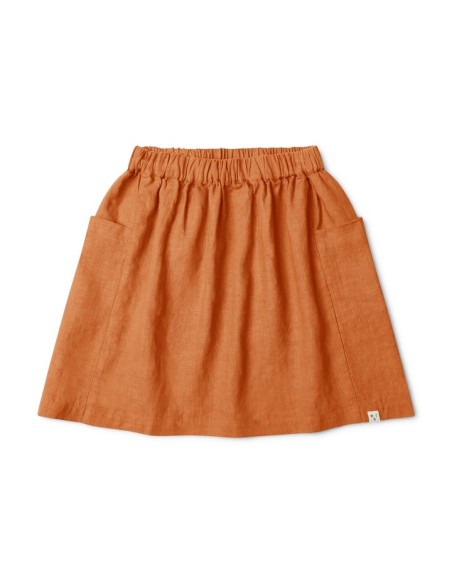 GONNA BIMBA IN 100% LINO BIOLOGICO "POCKET"