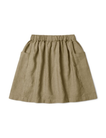 GONNA BIMBA IN 100% LINO BIOLOGICO "POCKET"