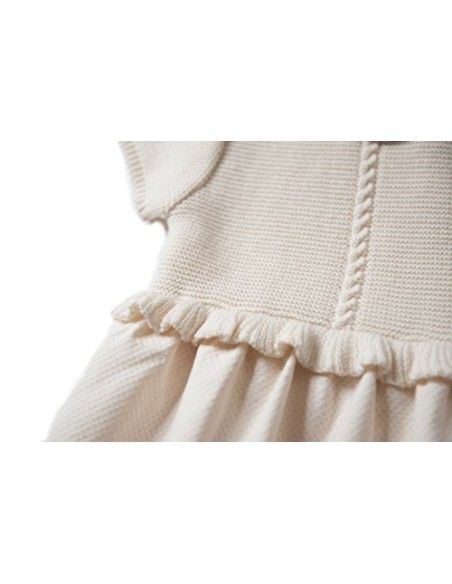 ABITINO BABY IN COTONE BIOLOGICO NATURALE NON TINTO