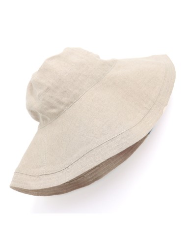 CAPPELLO IN 100%  LINO A TESA LARGA "SOFIE"