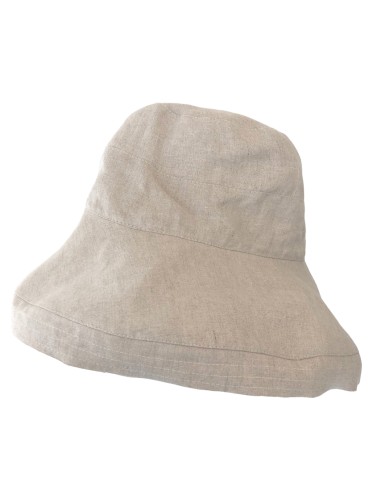 CAPPELLO IN 100%  LINO A TESA LARGA "SOFIE"