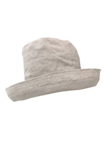 CAPPELLO IN 100%  LINO A TESA LARGA "SOFIE"