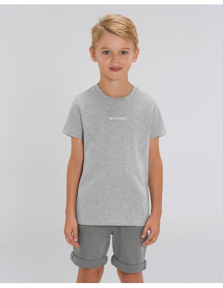 T-SHIRT "MINIMAL" BAMBINI