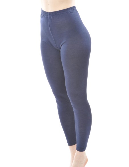 LEGGINGS IN SETA-LANA