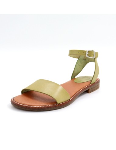 SANDALO IN PELLE NATURALE "KIM"
