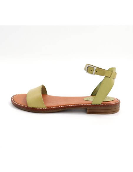 SANDALO IN PELLE NATURALE "KIM"

