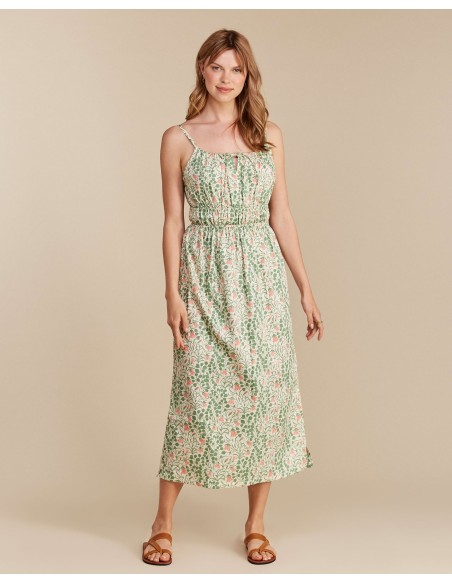 ABITO LUNGO IN COTONE BIOLOGICO "HAREBELL"