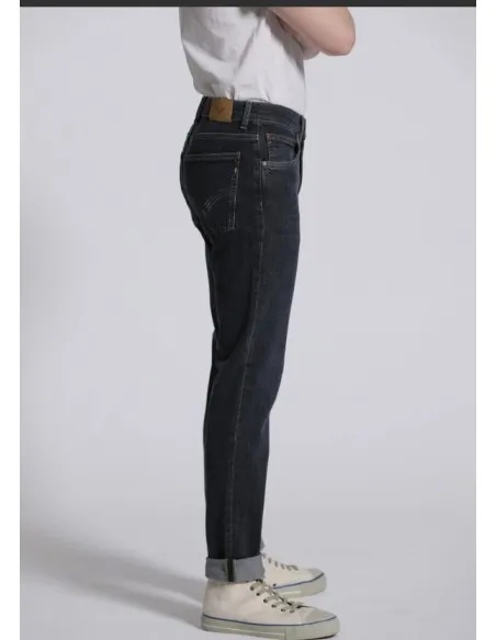 JEANS SLIM FIT IN COTONE BIOLOGICO "FINN"