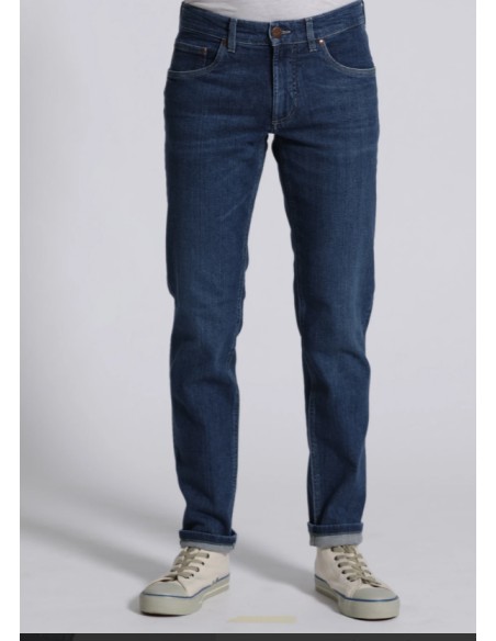 JEANS SLIM FIT IN COTONE BIOLOGICO "FINN"