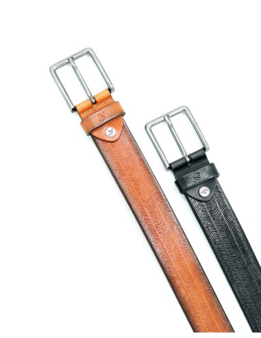 CINTURA UOMO IN CUOIO A CONCIA VEGETALE "MATTEO"
