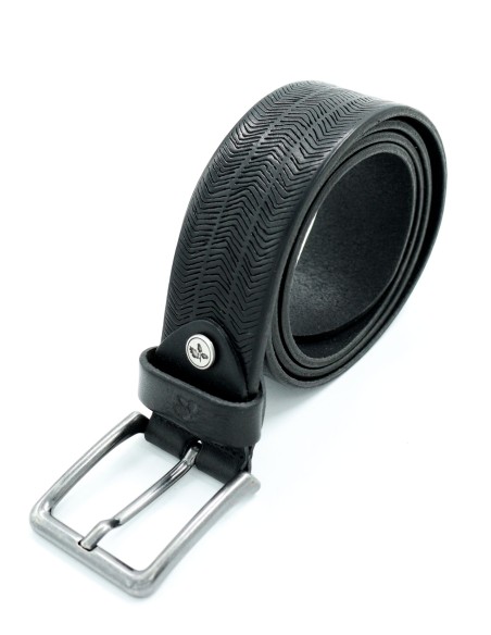 CINTURA UOMO IN CUOIO A CONCIA VEGETALE "MATTEO"
