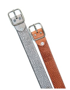 CINTURA DONNA IN CUOIO A...