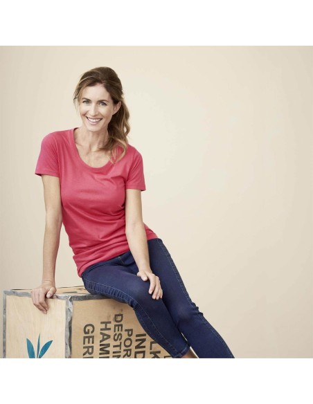 T-SHIRT BASIC IN COTONE BIOLOGICO "FRIEDA"